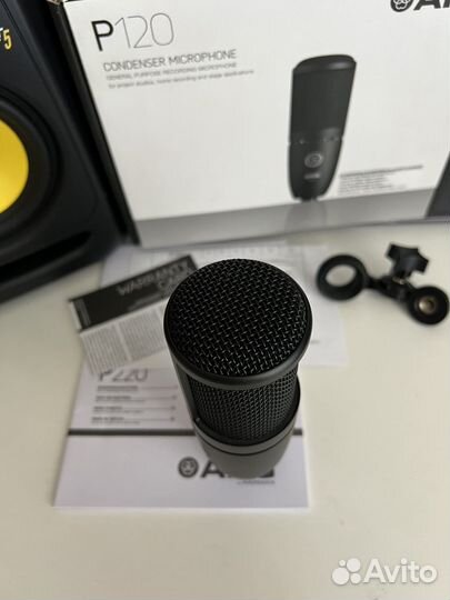 Микрофон akg p120 конденсаторный (идеал)