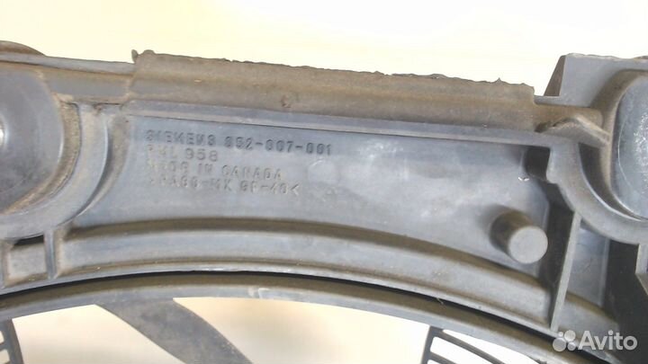 Вентилятор радиатора BMW 5 E39, 1997
