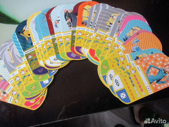 Карточки-миньоны Гадкий Я новые