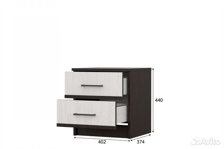 Тумба прикроватная Карелия