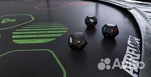 Батут berg Favorit Regular 430 Grey Levels +защитн