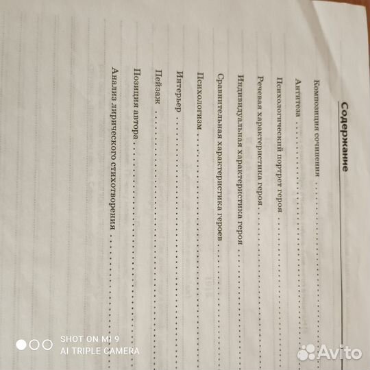 Учимся писать сочинение 7-8 класс