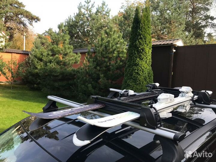 Багажник для лыж и сноубордов Inter Ski 3 Black In