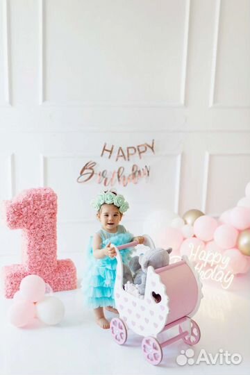 Фотосессия на день рождения, годовасие, 2 годика 3