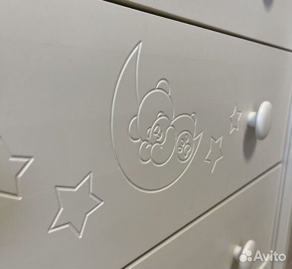 Кроватка с комодом детская