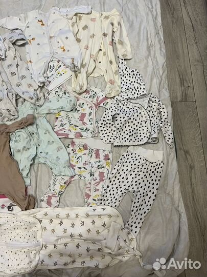 Детские вещи для новорожденных пакетом