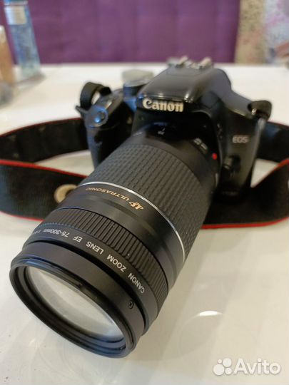 Canon eos 450D с Canon EF 75-300mm f/4-5.6 III