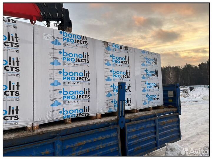 Пеноблоки газобетон Bonolit