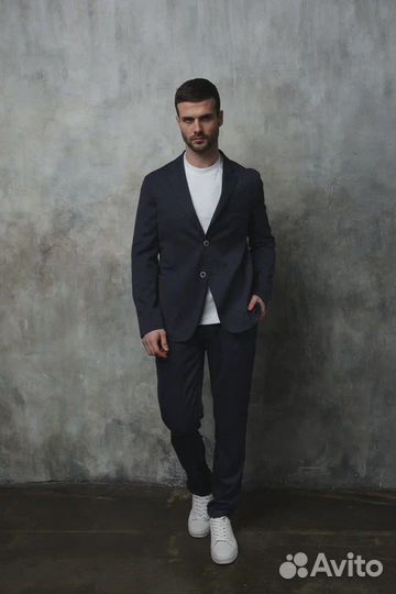 Мужской Костюм Черный