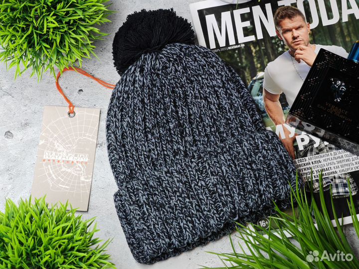 Шапка Napapijri с шерстью альпака