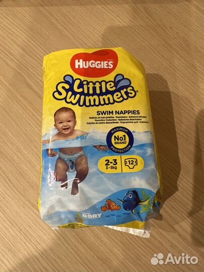 Подгузники трусики для плавания Huggies