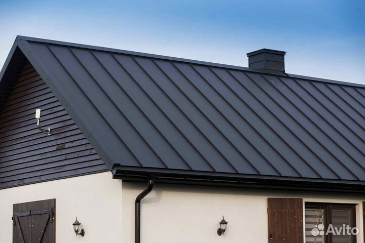 Фальцевая кровля кликфальц без посредников