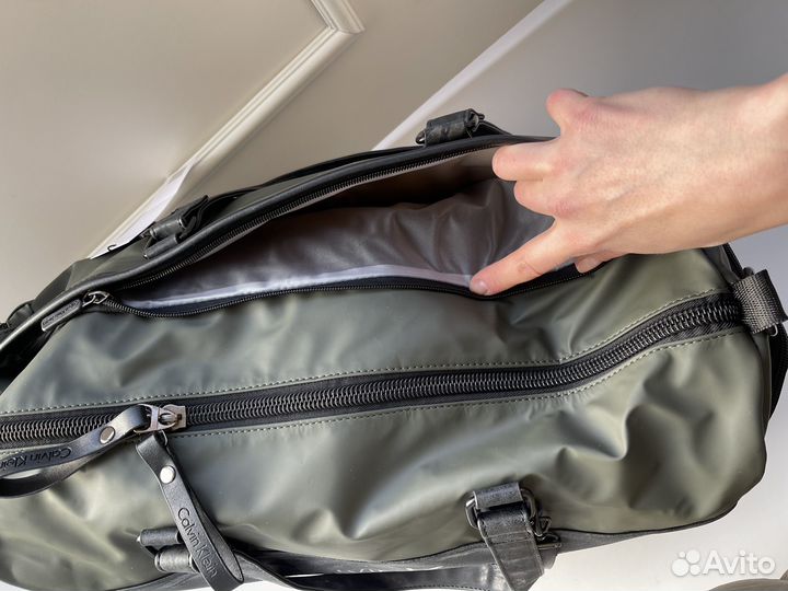 Сумка Calvin klein с отделом под обувь новая