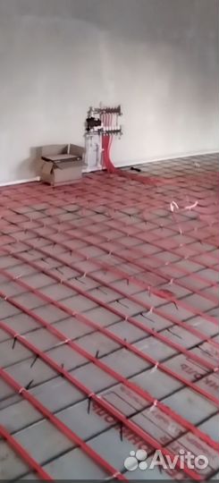 Монтаж теплого пола