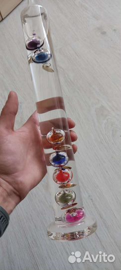 Термометр Галилео с поплавками