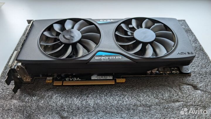 Видеокарта evga nvidia GTX 970