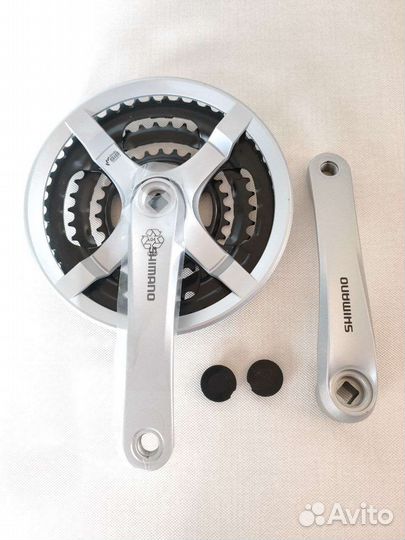 Система шатунов Shimano FC-TY501, 175, 48/38/28