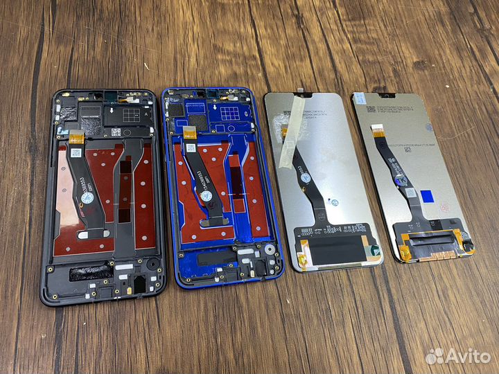 Дисплей honor 8x/premium/9x lite /9 с рамкой/без