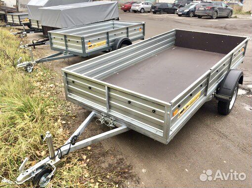 Прицеп Русич 3,2м*1,5м самосвал. С тентом