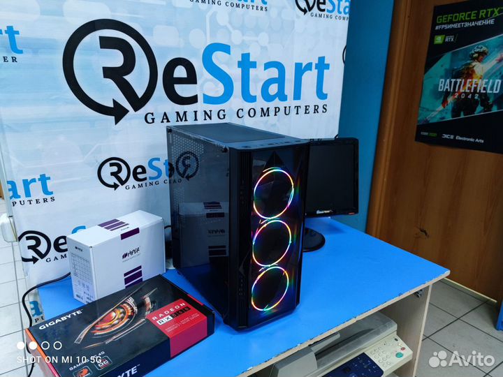 Современный игровой(8 ядер RX570 8gb DDR4 16gb)