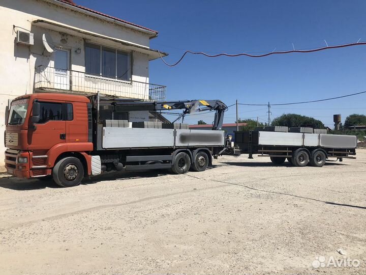 Услуга Аренда Длинномера бортовой полуприцеп с ндс