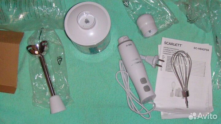 Новый блендер Scarlett (три в одном)