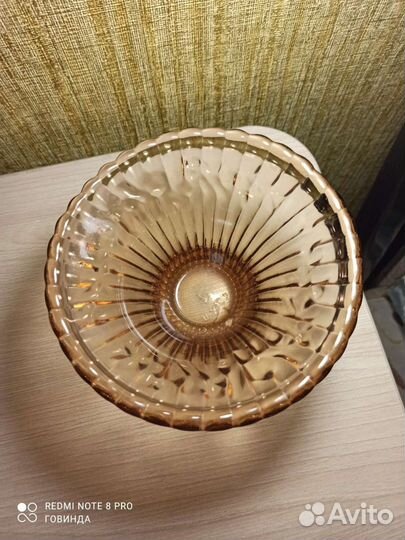 Посуда СССР цветное стекло