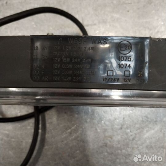 Задние фонари WAS