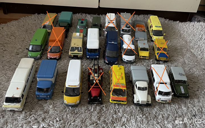 Модели 1:43 Автомобиль на службе 1-80 номера