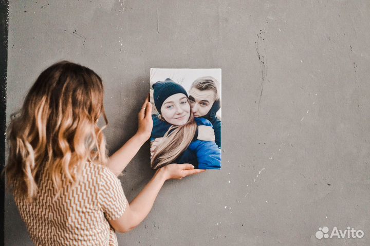 Печать фото на холсте