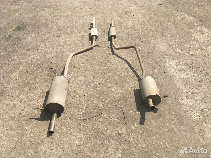 Глушитель Renault Logan Sandero Логан 2014 2008