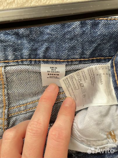 Джинсовая юбка hm