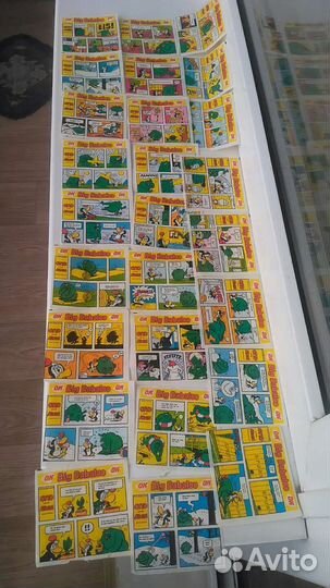 Вкладыши BigBabaloo и фантики одним лотом