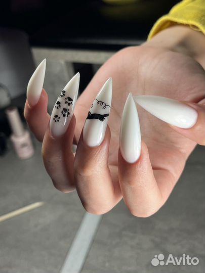 Модель на наращивание ногтей бесплатно