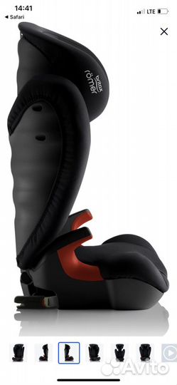 Автокресло Britax Roemer Kidfix SL Cosmos Black