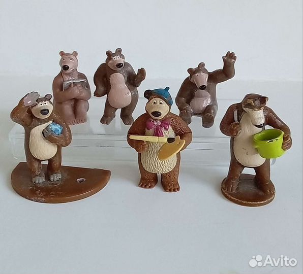 Игрушка Маша Медведь и др
