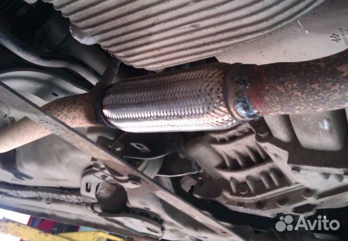 Замена гофры в авто