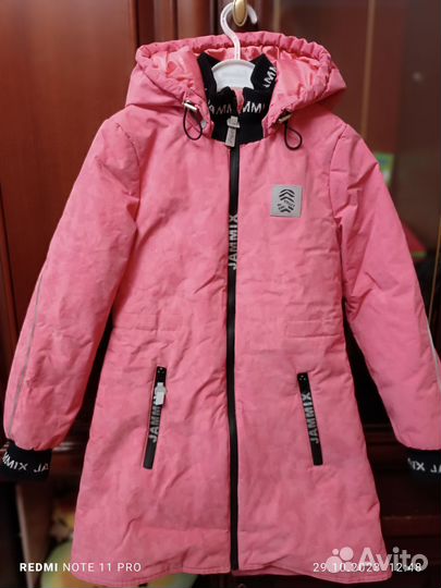 Куртка парка для девочки