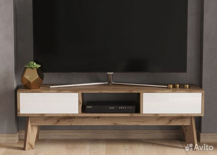 Стильная тумба под телевизор, Lazurit