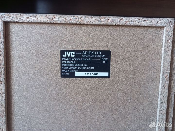 Колонки JVC 2 штуки