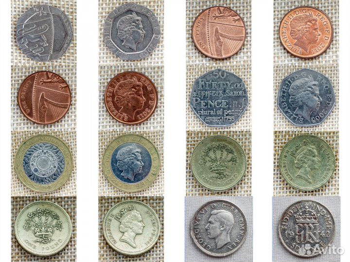 Монеты Великобритании и Ирландии