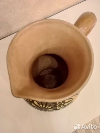 Ваза кувшин глиняный