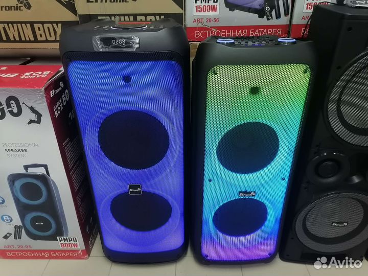 Колонки Eltronic в ассортименте с гарантией