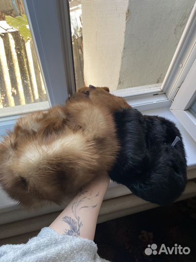 Шапка из меха