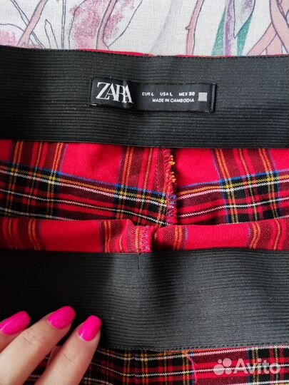 Мягкие джеггинсы Zara 46