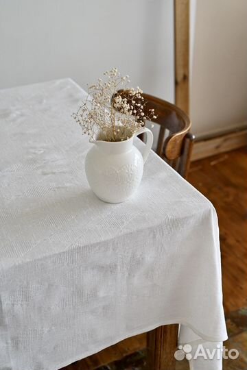Скатерть льняная