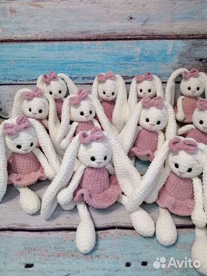 Зайка плюшевая игрушка