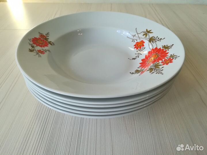 Столовые тарелки Чехословакия