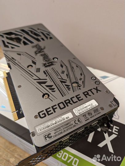 Видеокарта Palit GeForce RTX 3070 GameRock