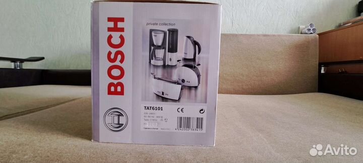 Тостер бош(bosch) TAT6101